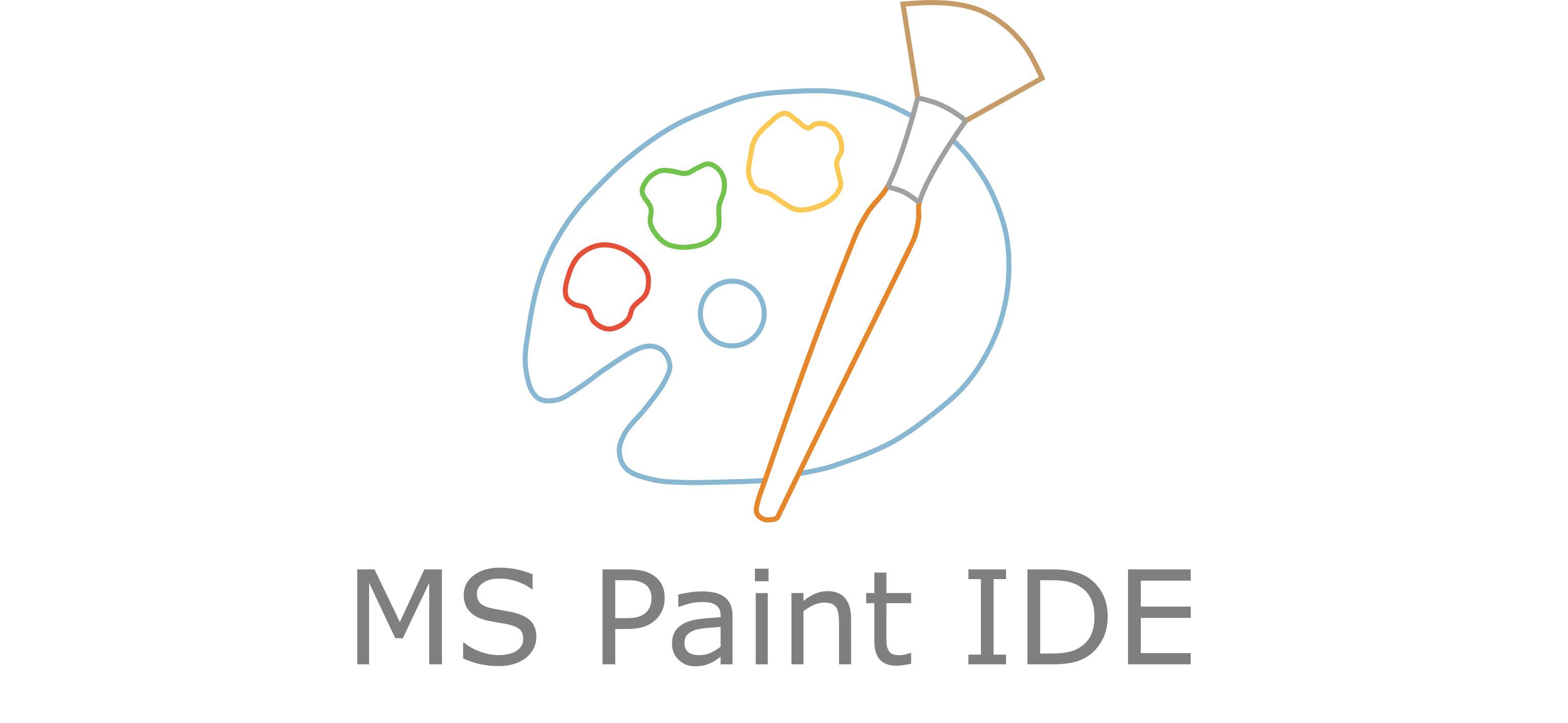 MS Paint IDE Logo header